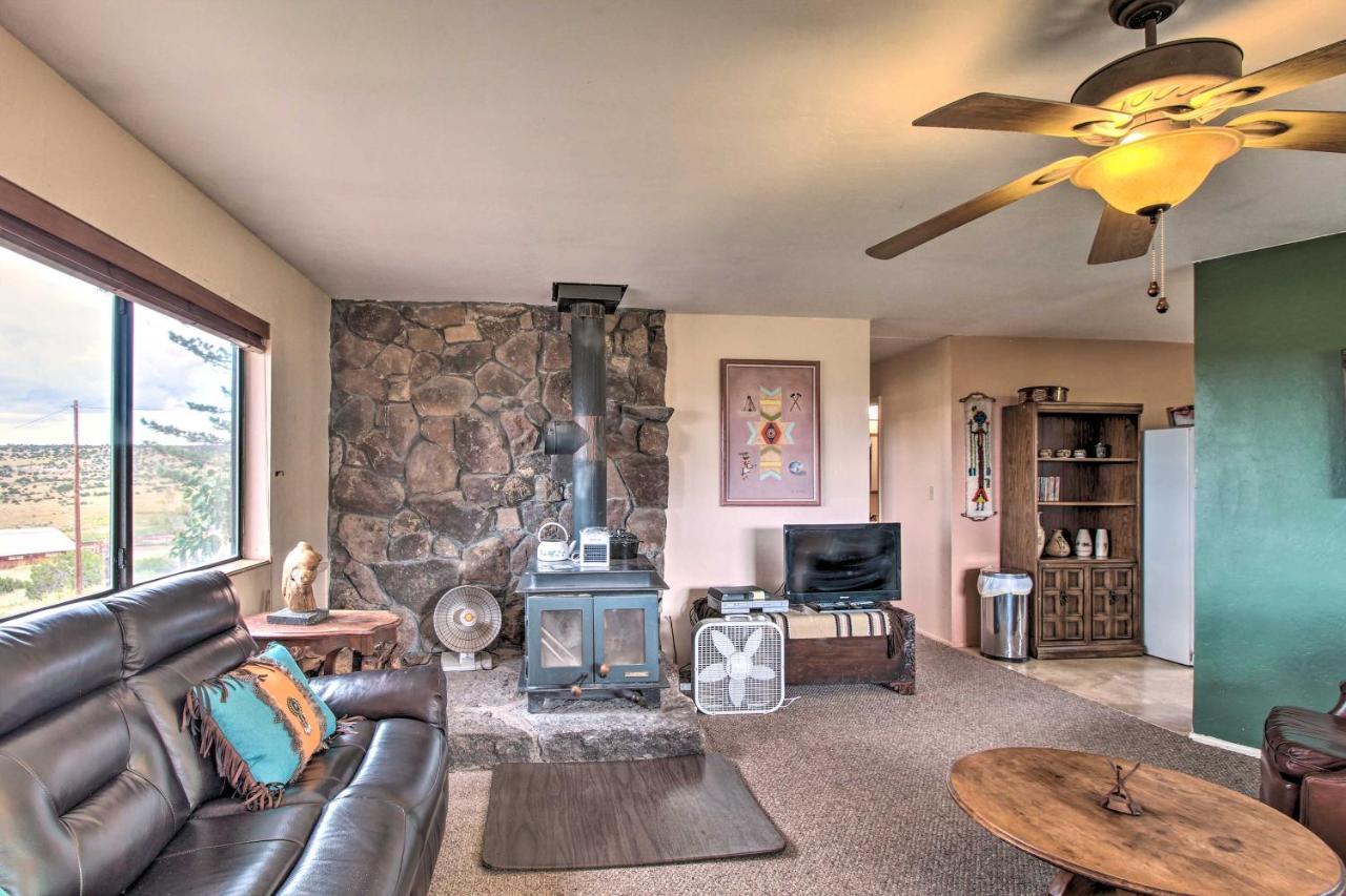 Peaceful Ranch Cabin, 3 Mi To Becker Lake! Springerville Exteriör bild